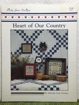 Heart of Our Country Patriotic Cross Stitch Patterns Melinda Cole Gorney Freedom - Image 1 of 4