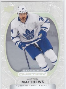 2021/22 UD OVATION..AUSTON MATTHEWS..STANDING OVATION../500..# 72..MAPLE LEAFS - Picture 1 of 1