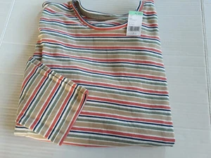 Top tejido multicolor para dama talla grande Laura Scott nuevo - Imagen 1 de 1