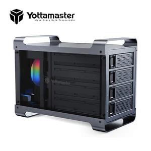 4 5 Bay Hard Drive Enclosure USB 3.0 For 2.5" 3.5" inch SATA HDD SSD Aluminum - Picture 1 of 13