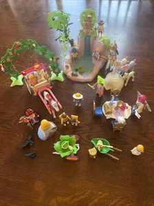 Playmobil Vintage Fairies Evil Queen Good King & Queen 15 figs -(5868) - Picture 1 of 21