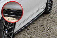 CUP Seitenschweller Schweller aus ABS passend für BMW X1 E84 schwarz glanz