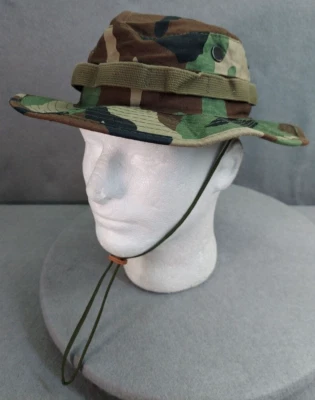 Sombrero Boonie Tru-Spec Militar de Estados Unidos Sol Clima Caliente TIPO II MIL-H-44105 Camuflaje Talla 7 Foto 1 de 4