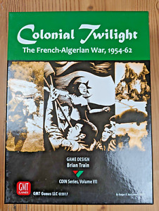 GMT Wargame Colonial Twilight - The French-Algerian War 1954-1962 - Complete EUC