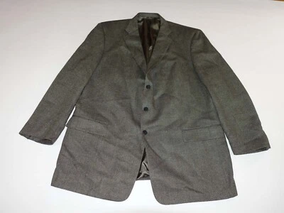 Abrigo deportivo Tallia Uomo para hombre talla 52 X-largo marrón 3 botones lana pesada Blazer 52XL Foto 1 de 4