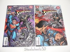 Darkness Superman #1 & 2 Comic Lot DC Top Cow 2005 COMPLETE Ron Marz Kirkham HTF