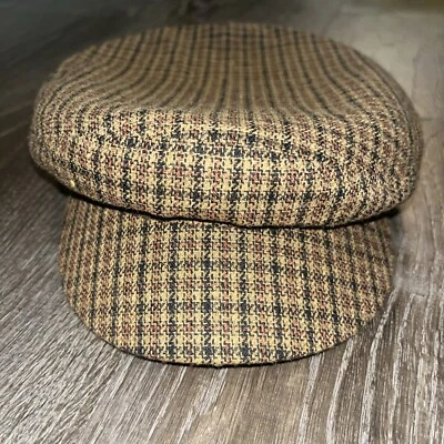 Brixton Fiddler Hat Men’s Medium 7  1/4 Caramel/Black - Imagem 1 de 4