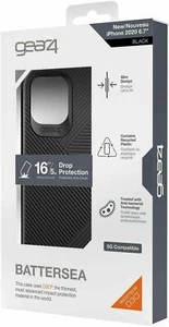 Gear4 Battersea Series Case for Apple iPhone 12 Pro Max (6.7-inch) - Black - Picture 1 of 6