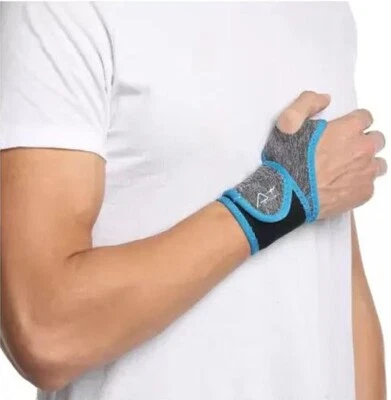 austodex Orthopedic Wrist Support with Thumb Adjustable Wrist Support (Grey,Blue - image 1 of 4