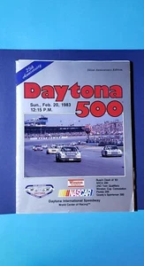 DAYTONA 500 NASCAR PROGRAM-1983-25th ANNUAL RACE-SILVER ANNIVERSARY-fine - Picture 1 of 8