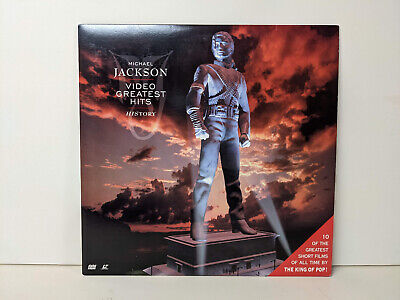 Michael Jackson Video Greatest Hits HIStory Laserdisc Music Video Thriller • 19.99$