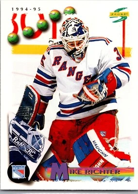1994-95 Score Hockey - #130 Mike Richter - Image 1 of 2