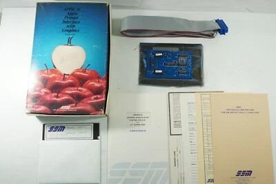 SSM MICROCOMPUTER Appic/G Apple Printer Interface with Graphic, Original Box - Image 1 of 4