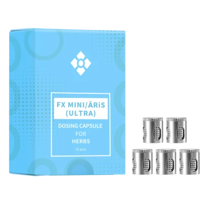 WOLKENKRAFT FX MINI | ÄRiS (ULTRA) Dosierkapsel für Kräuter - 5 Stück-Box - Bild 1 von 3