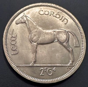 Ireland - 1962 1/2 Crown KM16a in Gem BU - Picture 1 of 2