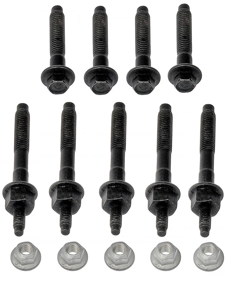 PARA Dodge 03-08 ram 1500 2500 3500 5.7 hemi escape colector pernos 4 + tacos 5 Foto 1 de 1