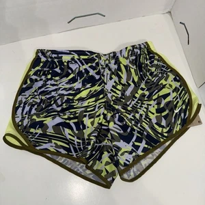 NEW Nike Dri Fit Lined Running Training Athletic Shorts Girls L Polyester - Picture 1 of 4