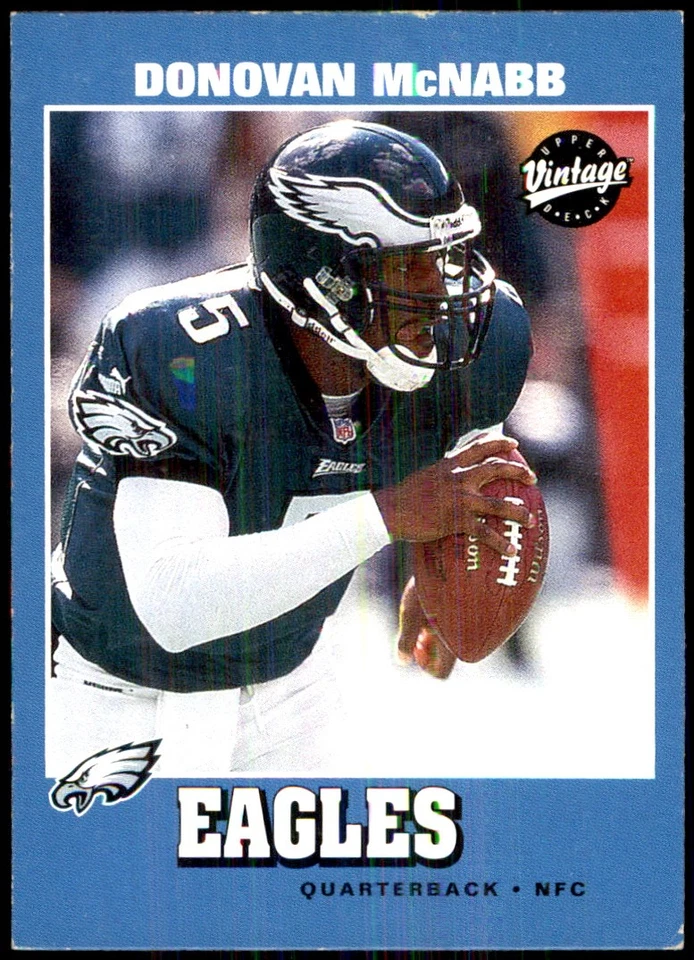 Donovan McNabb 2001 Upper Deck Vintage #129 Eagles NFL READ FREE SHIPPING - Image 1 of 2