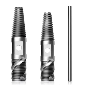 Dual Head Screw Extractor Tool for 12 and 34 Water Pipe Broken or Rusted Screws - Picture 1 of 11