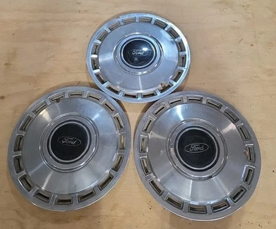 3 cubiertas de rueda tapacubos originales Ford Tempo 1984 1985 13 pulgadas Foto 1 de 4