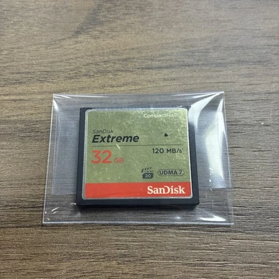 SanDisk Extreme 32 GB 120 MB/s CompactFlash Memory Card  - Image 1 of 2