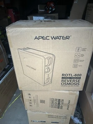 APEC WATER 3 Stage/Tankless Reverse Osmosis Drinking Water System - ROTL-600 - Image 1 of 2