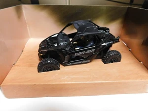 Can-Am Maverick X3 X rs Turbo RR - Black Diecast 1:32 Scale Model Ages 8+ 60001 - Picture 1 of 2