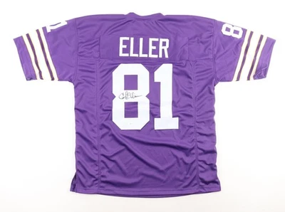 Carl Eller Signed Vikings Jersey (JSA) 1969 NFL Champion / Hall of Fame 2004 - Image 1 of 4