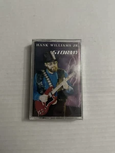 Hank Williams Jr Stormy Cassette Tape 1999 Brand New Sealed Rare - Picture 1 of 6