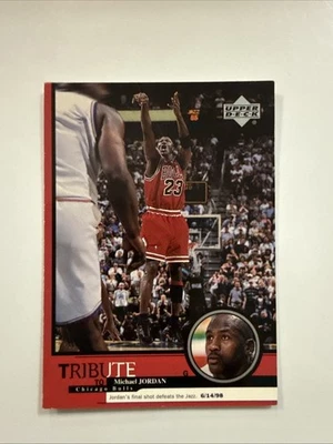 1998-99 Upper Deck Tribute to Michael Jordan - Michael Jordan #30 - Image 1 of 2