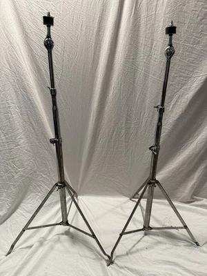 2 soportes de platillo vintage Ludwig 1402 Atlas 1971 ¡segunda generación! ¡Buena oferta! Foto 1 de 4