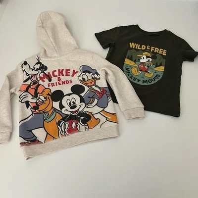 Paquete de sudadera con capucha y camiseta de Mickey Mouse para niños - 2T y 3T Foto 1 de 4