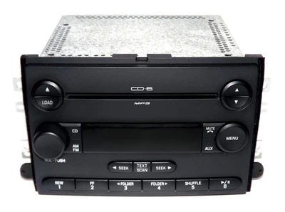 Ford Fusion & More 2006-13 radio de coche AM FM 6 CD reproductor de mp3 - 6E5T-18C815-AL Foto 1 de 4