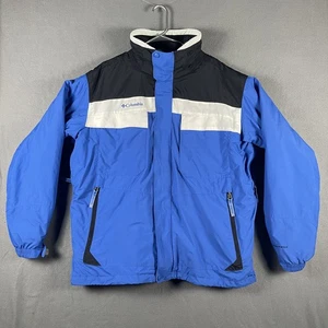 Columbia Whirlibird Jacket Mens XL Blue Black Interchange 3-in-1 Winter Coat - Picture 1 of 20