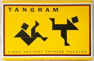 Tangram Game 1600 Ancient Chinese Puzzles Box Set with Booklet - Picture 1 of 3