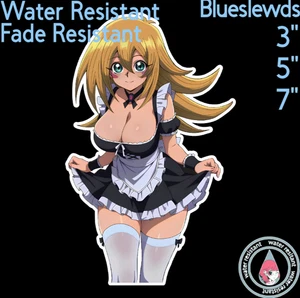 Yu-Gi-Oh! Dark Magician Girl DMG 3"/5"/7" Lewd Anime Laptop Bottle Sticker - Picture 1 of 1