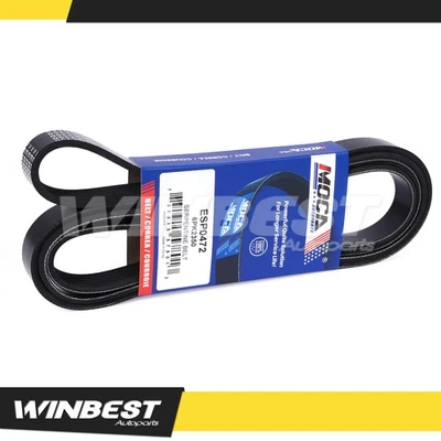 Serpentine Belt for Land Rover Discovery Range Rover Chevrolet Monte Lesabre - Image 1 of 4