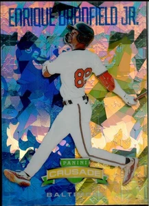 2024 Panini Crusade Blue Ice #1 Enrique Bradfield Jr Baltimore Orioles - Bild 1 von 2