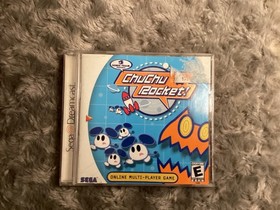 VGC Disc ChuChu Rocket! Sega Dreamcast complete but case hinge is broken