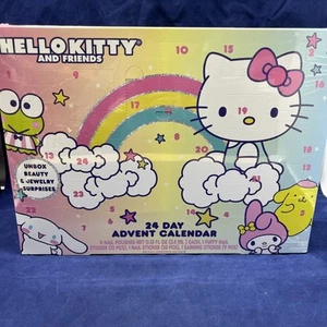 Hello Kitty & Friends Advent Calendar Beauty & Jewelry Surprises 24 Days Sealed - Picture 1 of 7