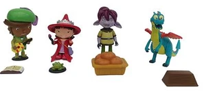 4er Set Mike the Knight Figuren - EVIE Witch, SPRITZEN Drache, FERNANDO & TROLLEE - Bild 1 von 5
