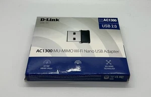 D-Link AC1300 DWA-181 IEEE 802.11ac Wi-Fi USB Adapter Computer Notebook Gaming - Picture 1 of 3
