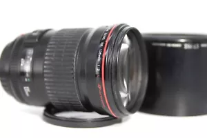 Canon EF 135mm f/2 L USM Lens Near Mint with hood 1:2 - Picture 1 of 15