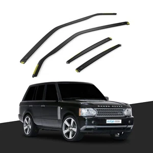 RANGE ROVER MK3 2002-2012 5 Door SUV Wind Deflectors 4pcs Tinted - Picture 1 of 10