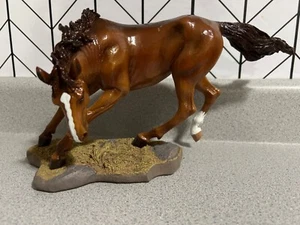 Brown Horse Figur Rushing Power Thundering Spirits Collection 2009 Neu im Karton mit Coa - Bild 1 von 10