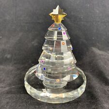 PartyLite Sparkle Lite Crystal Christmas Tree Tealight Candle Holder Flaw