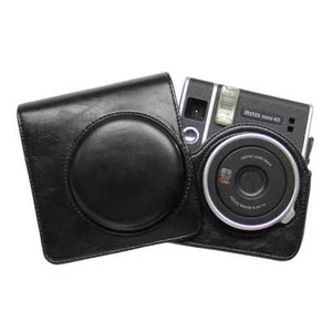 Leather camera case bag cover strap for FUJIFILM Fuji instax Mini 40 - Picture 1 of 11