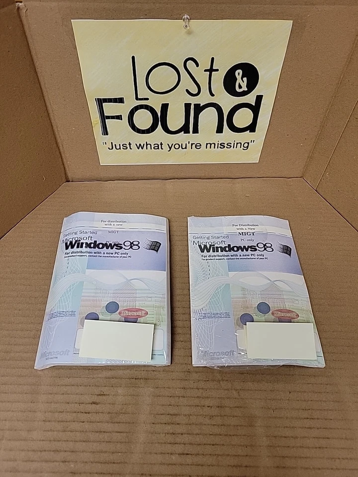 Microsoft Windows 98se Second Edition With CD Manual and Product Key Version 1