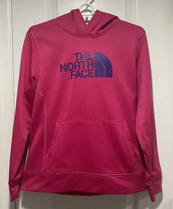 North Face Girls Hoodie SZ XL Pink Purple - Picture 1 of 3
