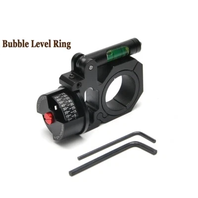 Scope Mount Angle Gauge Bubble Level for 25.4mm and 30mm Ring Rifle Scopes - Image 1 of 4